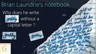 Brian Laundrie's notebook
