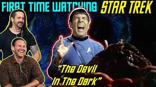 The Devil In the Dark | First Time Watching Star Trek Reaction | Episode 25 TOS #startrek