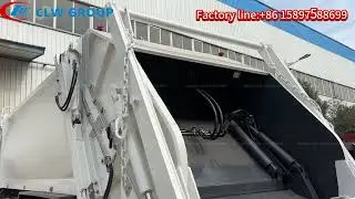 Sinotruk 16m3 Swing Arm Compression Garbage Truck #compactor #sinotrukhowotruck #factory