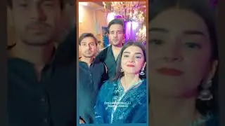Zainab Shabbir & Usama khan enjoying wedding #zainabshabbir #usamakhan