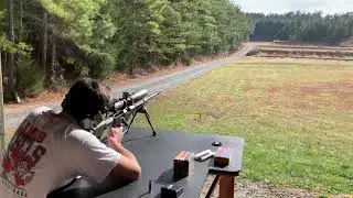 Eli and MDT TAC 21 - Bullseye @ 316 yards