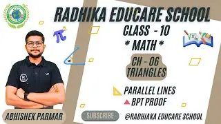 Parallel Lines & Proportionality 🔺 | Thales Theorem Application | Class 10 Maths | Ch 6 Triangles