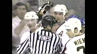 Shawn Cronin (Roughing) Vs. Cam Neely (Roughing) Jan. 4th, 1990