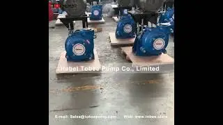 Tobee&reg; China 4x3 inch AHR Horizontal Slurry Pump with D frame