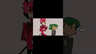 My BFF for real every time I tell her my new crush #hazbinhotel #alastor #bff #animation #flipaclip