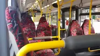 [Sound - Mitfahrt] ☆ Im Hochbahn Wagen 6029 ☆ [Schnellbus Linie 39] ☆ Hamburg Airport ☆ [1080p][HD]