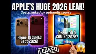 iPhone Fold & iPhone 18 Pro series Specs Leaked! ⚡ Touch ID, Launch & Under-Display Face ID! 🔥