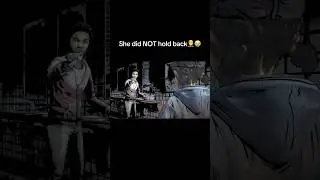 She was RUTHLESS🤦&zwj;♂️😭 #telltale #gaming #shorts #thewalkingdead #clementine