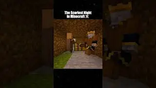 Would You Survive This First Night? ❌  #minecraft