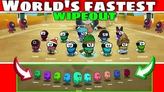 Silly World SQUID ROYALE Red Light Green Light - Wipeout Moment Again 🥺@BattleStarsOfficial