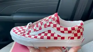 Vans Style 36 Checkerboard Racing Red shoes
