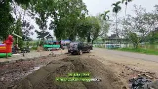 Dulu Terbengkalai, Sekarang Jadi Begini?! Wajah Baru Taman Rumah Adat Muara Bulian 😱