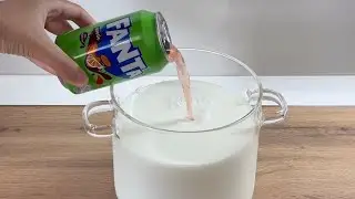 Gib Fanta in kochende Milch &ndash; und du wirst nie wieder K&auml;se kaufen!