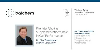 Tri-State Dairy - Dr. Clay Zimmerman: Prenatal Choline Supplementation's Role in Calf Performance