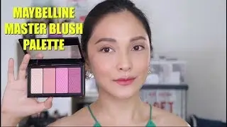 MAYBELLINE MASTER BLUSH PALETTE REVIEW