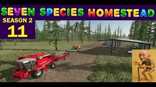 S02 EP11~Mammoth Mill running~FS25 SEven Species Homestead Map