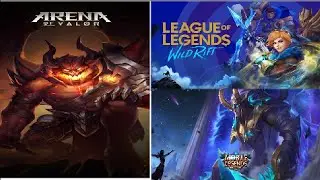 CINEMATIC TRAILER (AOV x LOL Wild Rift x Mobile Legends) #arenaofvalor #lolwildrift #mobilelegends