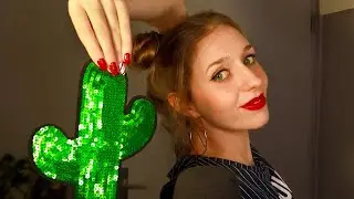 ASMR | Scratching Mic/Sequin  🌵