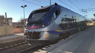 Partenza dell'ETR 324.006 con accelerazione!