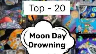 National Moon Day Poster Drawing Easy / Chandra Dinam Drawing / International Moon Day Drawing
