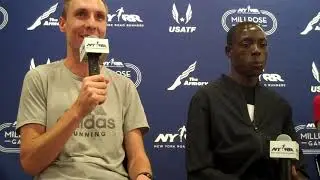 Edward Cheserek Talks about whether he'll go with World Record Pace at Millrose