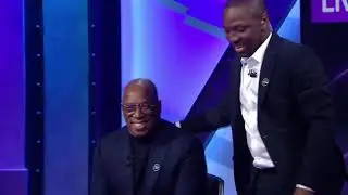 Ian Wright Kissed By Son Shaun Wright Phillips After Man City Batter Arsenal
