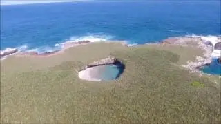 Marietas Islands or Islas Marietas drone video is puer beauty.