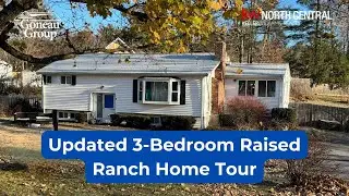 House Tour: Updated Hudson MA Raised Ranch | 3 Beds, 2 Baths & Big Yard