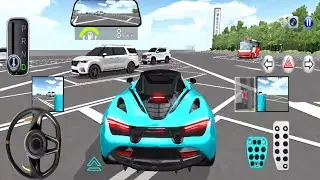 Mercedes Car Driving From Bus Terminal - 3D Driving Class Simulator - Android Gameplay
