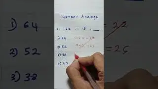 Number Analogy | Maths Tricks