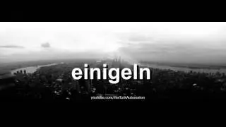 Wie man einigeln auf Deutsch ausspricht?