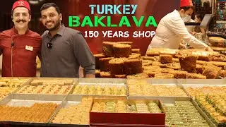 156 years old Traditional Turkish Baklava Sweets ||ottoman sweets|| kunafa|| dubai mall ||dubai ||