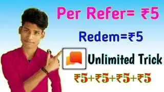 New PayTM Cash Earning App 👌 Helo Unlimited Trick ! Per Refer ₹5 Rupes And Minimum Redem ₹5 Rupes !