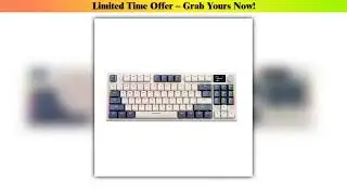 Hands-on Attack Shark K86 RGB TFT Screen Wireless Mechanical Keyboard,Hot Swap, Metal Knob,Tri-mode