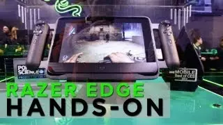 Razer EDGE Hands-On Interview! Adam Sessler at 2013 CES