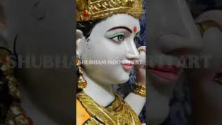 Marble Durga Statue - Durga moorti - orders oon 7877200093 #durgamaa #marblemurti #shubhammoortiart