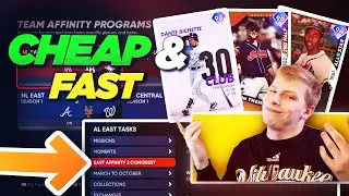 HOW TO COMPLETE TEAM AFFINITY 2 PROGRAMS FAST AND CHEAP | MLB The Show 21