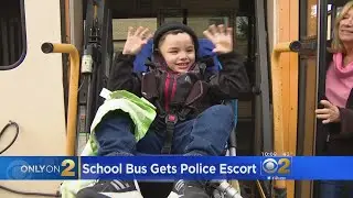 River Grove School Bus Gets Police Escort