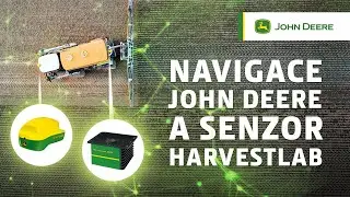 Navigace John Deere a senzor HarvestLab na samochodn&eacute;m aplik&aacute;toru kejdy