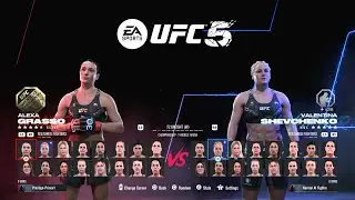 UFC 5 - ALL FIGHTERS IN THE Women's FLYWEIGHT Division (PS5)