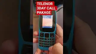 TELENOR 3 DAY CALL PAKAGE HASIL KARY 50 RUPY ME #telenor #jazz #real #shorts