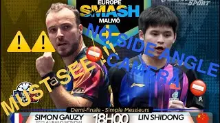 🇨🇳 LIN ShiDong - GAUZY Simon 🇫🇷 | Malm&ouml; 23/08/2025 [ selected ] must see !! Europe Smash 1/2 finale