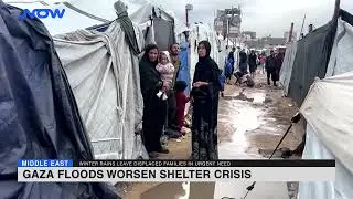 Gaza floods worsen shelter crisis