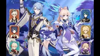 Genshin 3.1, Floor 12 w/ C0 Kamisato Ayato & C2 Sangonomya Kokomi!
