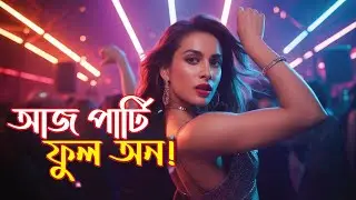 আজ পার্টি ফুল অন 🔥 | Bangla Party Song | DJ Dance Anthem That Breaks the Floor
