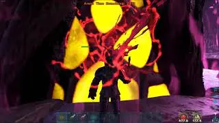 ARK P+ beta rockwell fight without dino solo