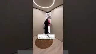Sliding Corner Wardrobe for Maximum Space Utilisation!