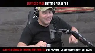 Leftists Fake Getting Arrested