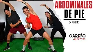Rutina de Abdominales de Pie QUEMA GRASA | 24 Minutos