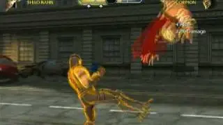 Scorpion 105% Rage Exploit Combo MK vs DC